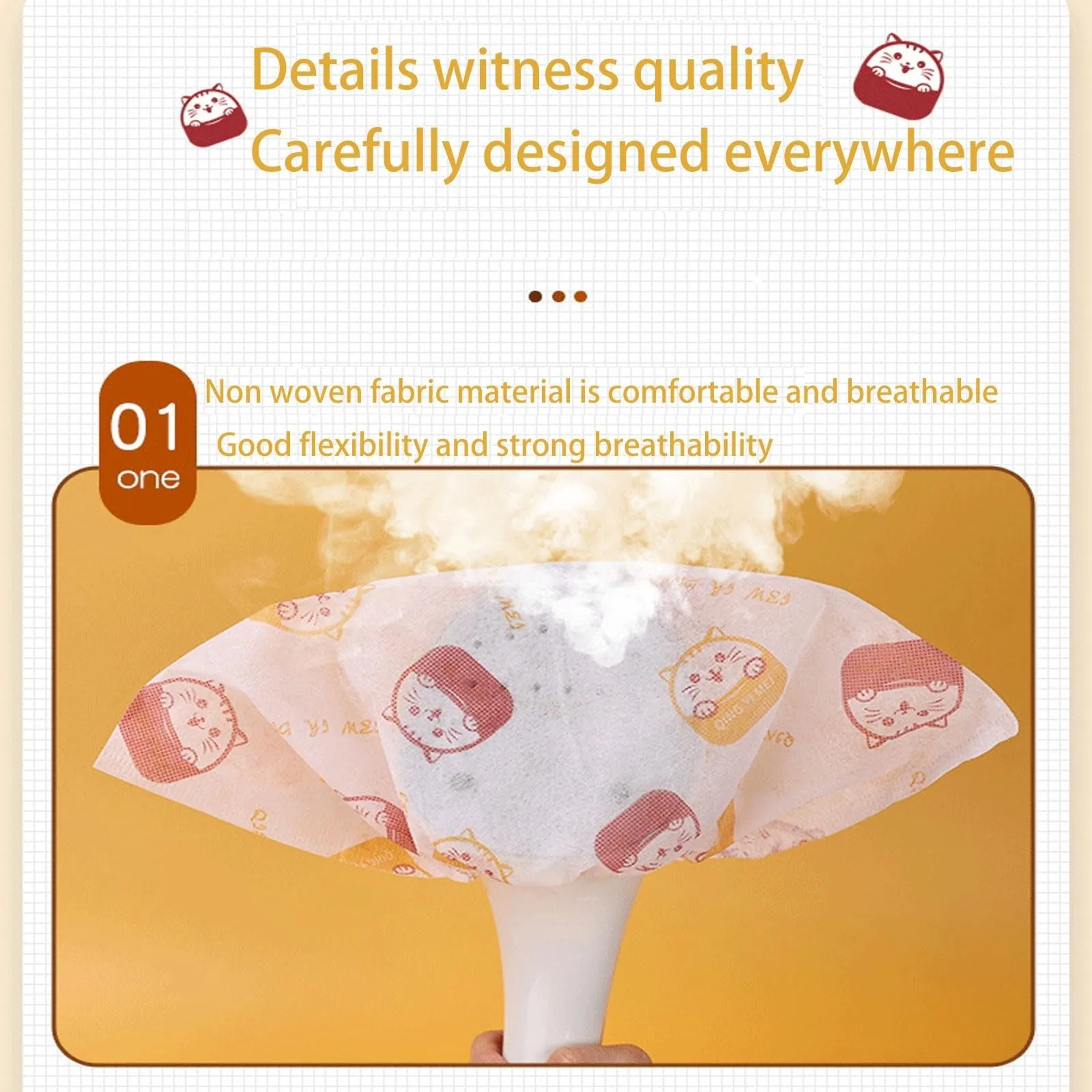 Disposable non-woven anti-slip shoe covers - Image 3