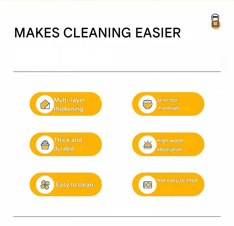 ⏰Tear-off cloth, washable and scratch-free cloths - Image 7