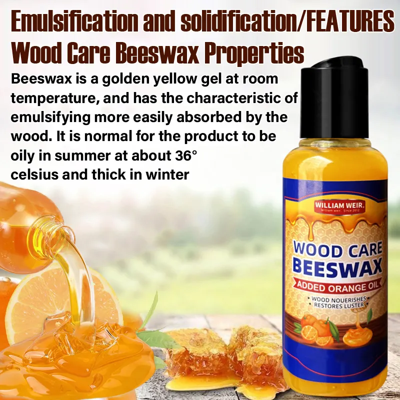 Natural Beeswax & Orange Oil Wood Conditioner - Image 15