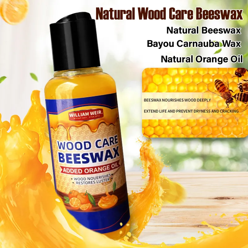 Natural Beeswax & Orange Oil Wood Conditioner - Image 2
