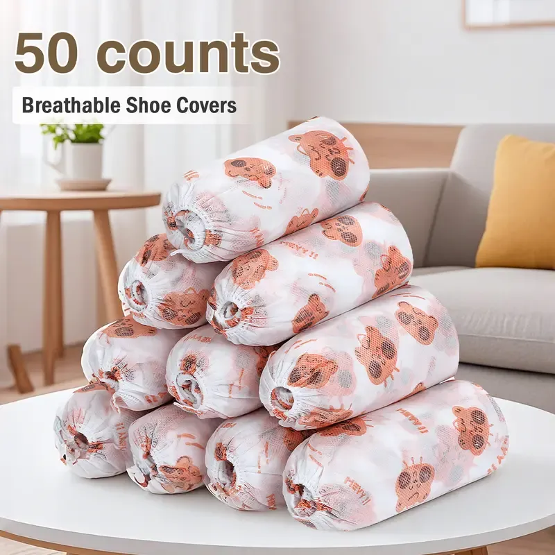 Disposable non-woven anti-slip shoe covers - Image 6