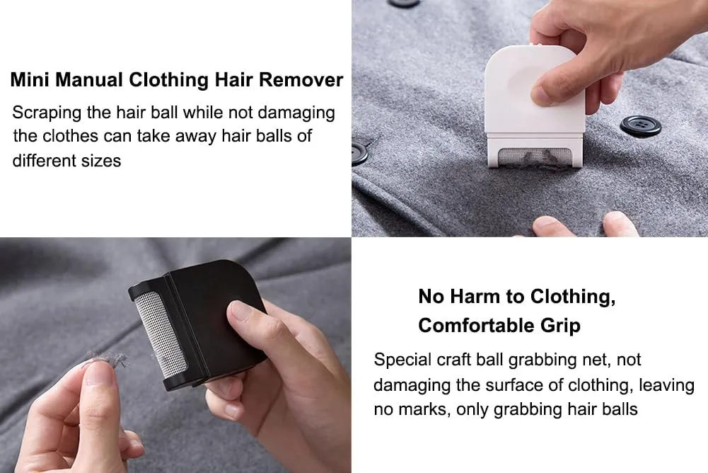 ⚡Creative Double-headed Lint Remover Manual Pilling Shaver Portable Sweater Pilling Shaver for Coats - Image 2