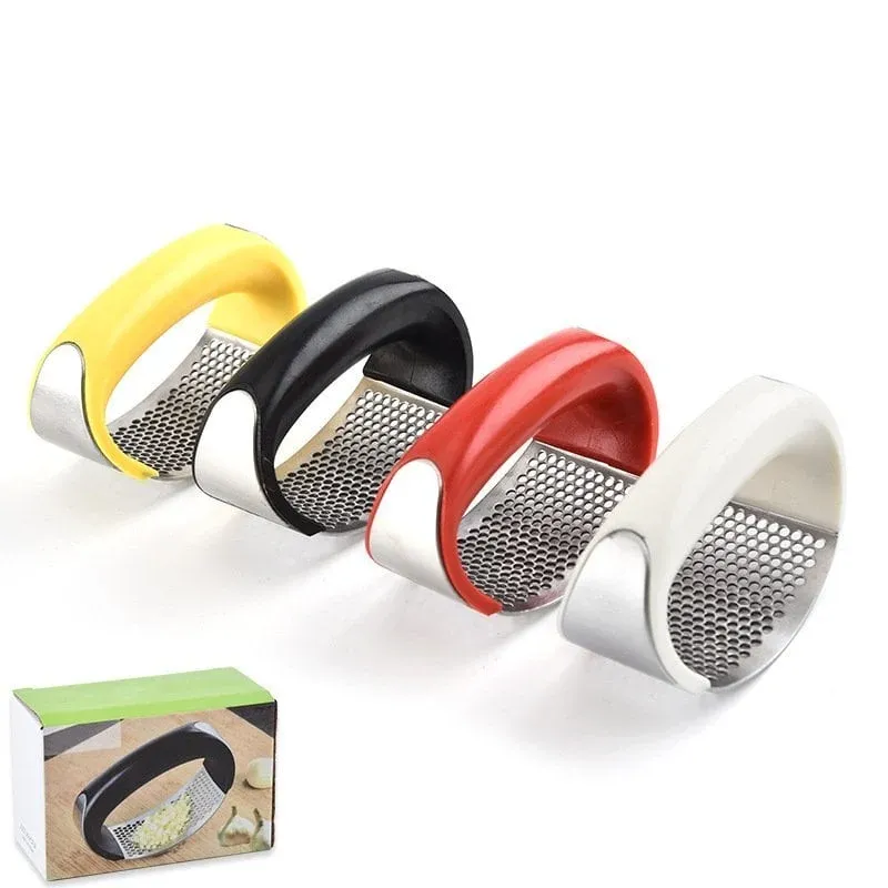 Stainless Steel Garlic Press - Image 2