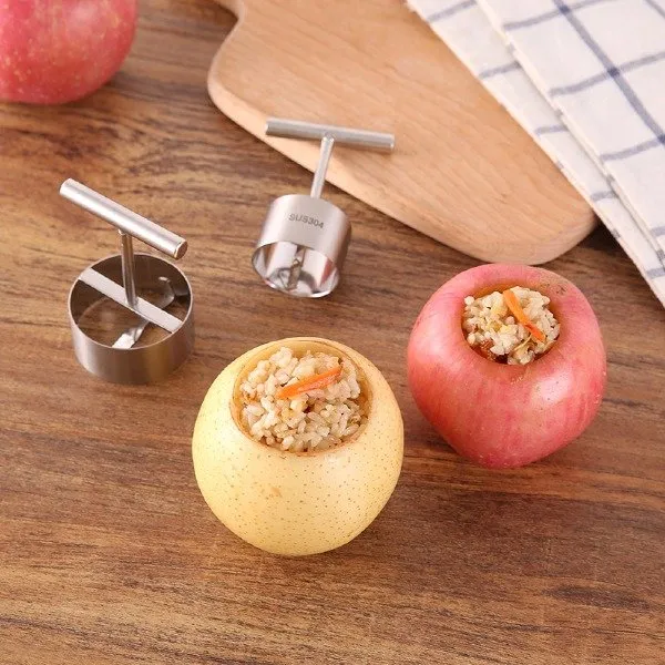 Stainless Steel Multifunction Apple Pear Core Separator Kitchen Tool - Image 3