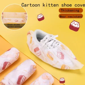 Disposable non-woven anti-slip shoe covers