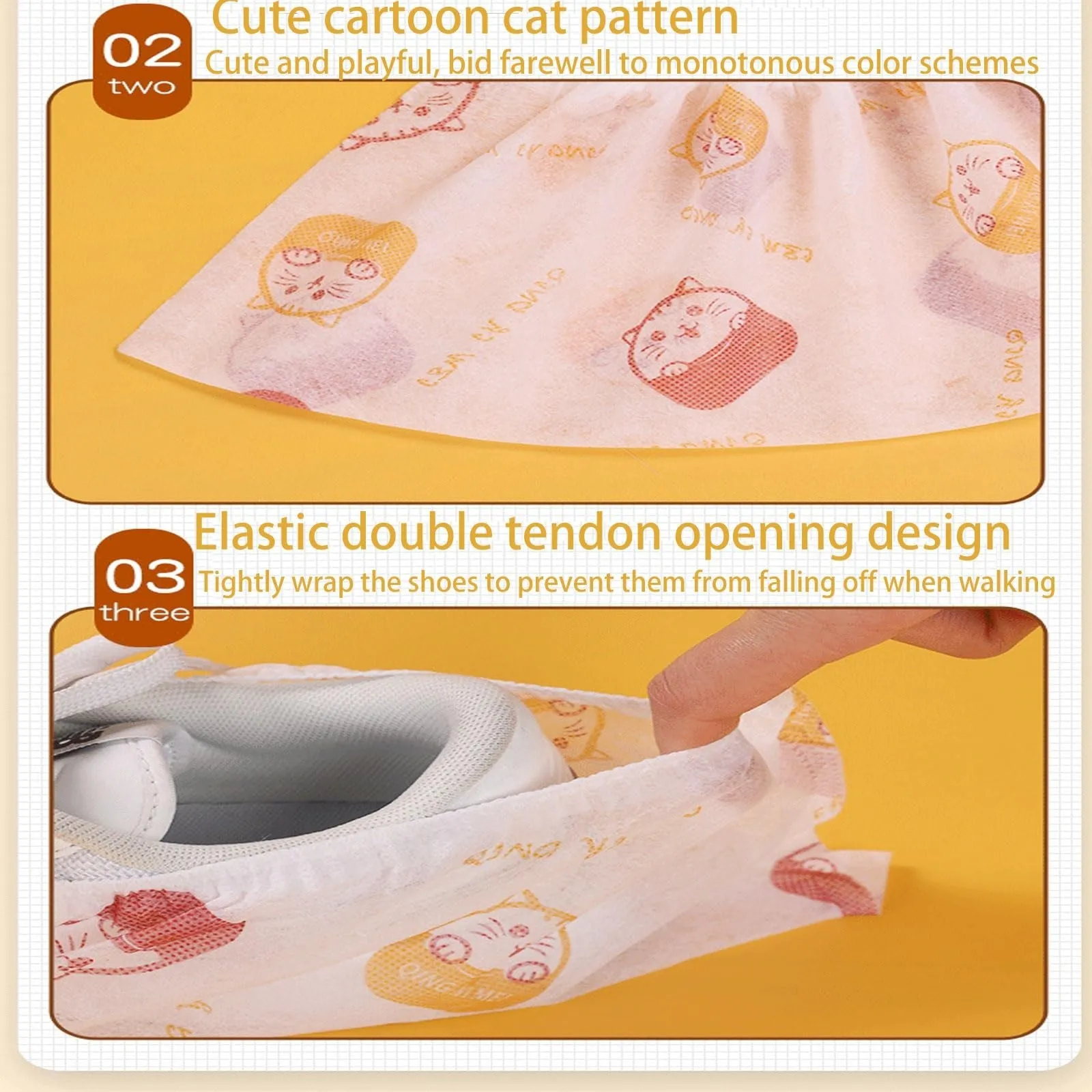 Disposable non-woven anti-slip shoe covers - Image 4