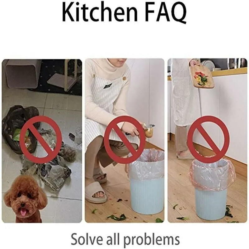 Kitchen Cabinet Foldable Trash Can - Image 10