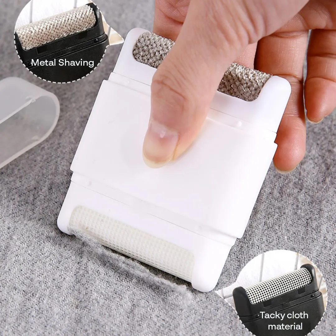 ⚡Creative Double-headed Lint Remover Manual Pilling Shaver Portable Sweater Pilling Shaver for Coats - Image 4