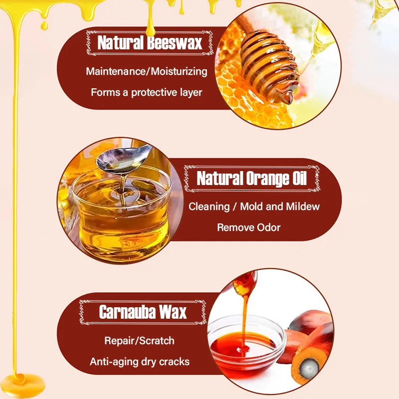 Natural Beeswax & Orange Oil Wood Conditioner - Image 9