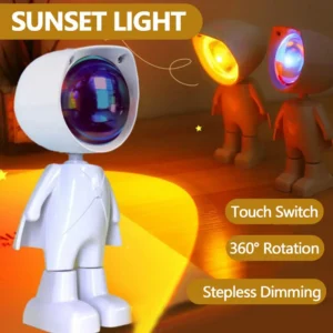 Astronaut Sunset Light Projector