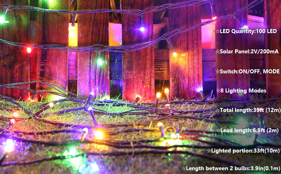 solar string lights