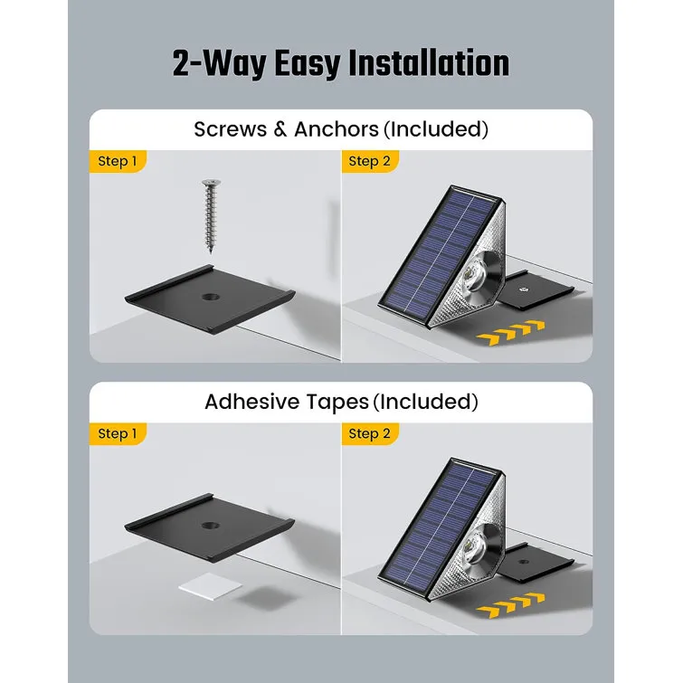 Black Low Voltage Solar Powered Integrated LED Step Light Pack