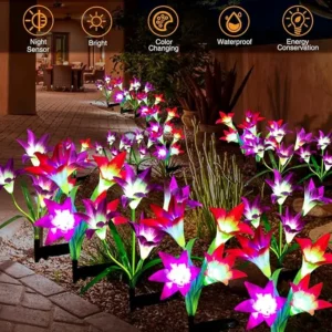 🌸Solar Lily Garden Light🌷