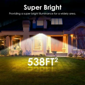 💡Solar Powered Motion Sensor Outdoor Security Lights