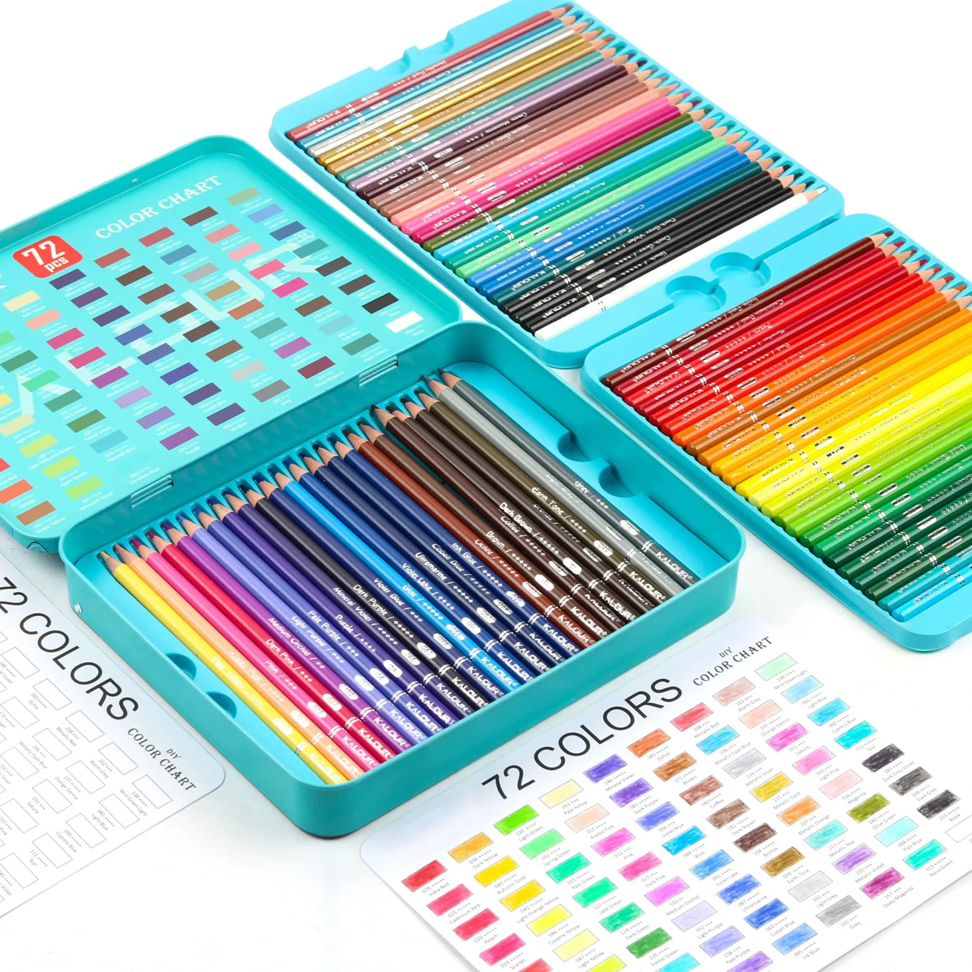 🎨72 Colors Premium Colored Pencils Set - Image 4