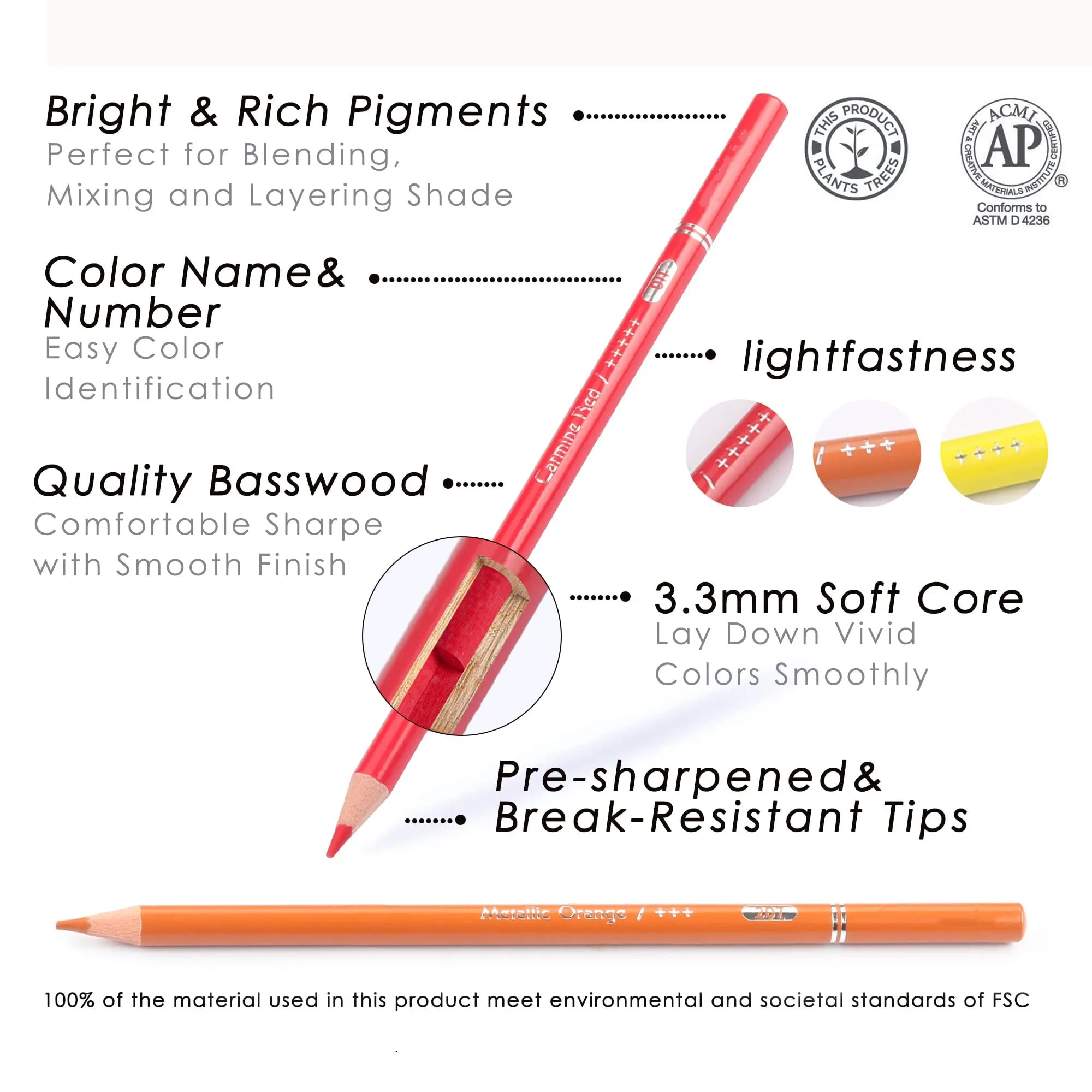 🌈200 PCS Drawing Set - Professional Painting Art Color Pencils🎨 - Image 4