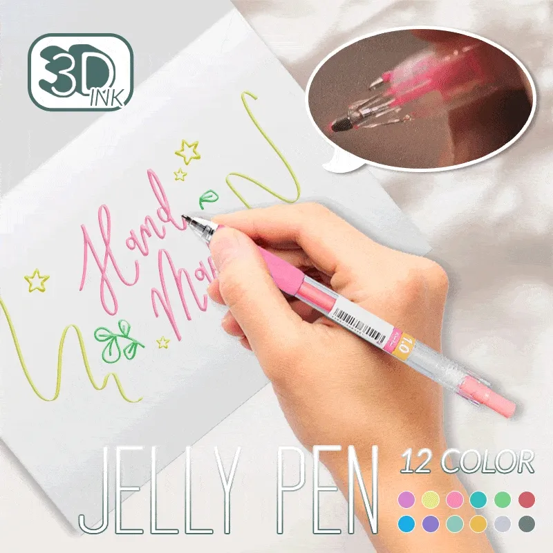Creative gift set including 3D Jelly Pen, Bible verse bookmarks and colorful stationery in gift-ready packaging