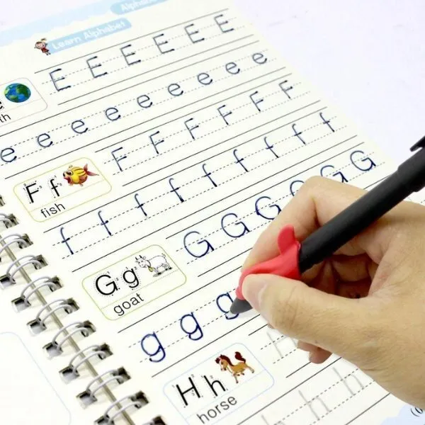 🔥Permanent magic Practice Copybook (4 Pack) + Magic Pen - Image 5