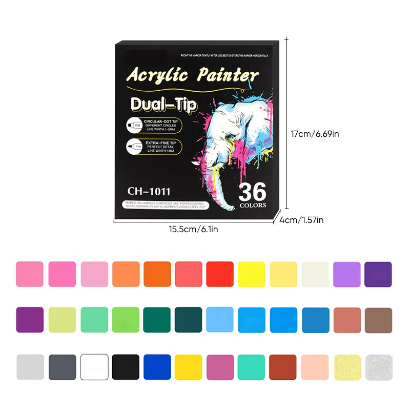 Acrylic Paint Marker (12PCS/24PCS/36PCS) - Image 16