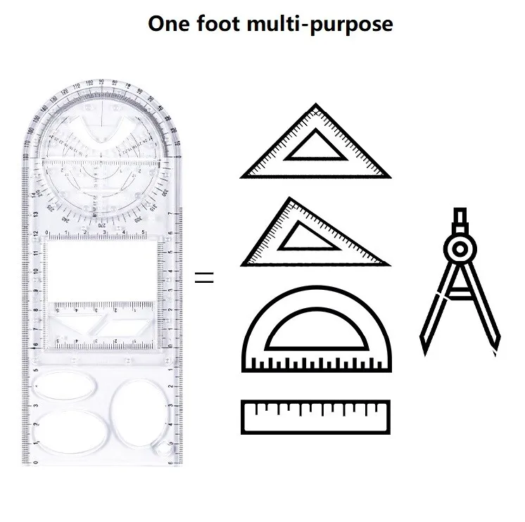 Multifunctional Geometric Rulers - Image 3