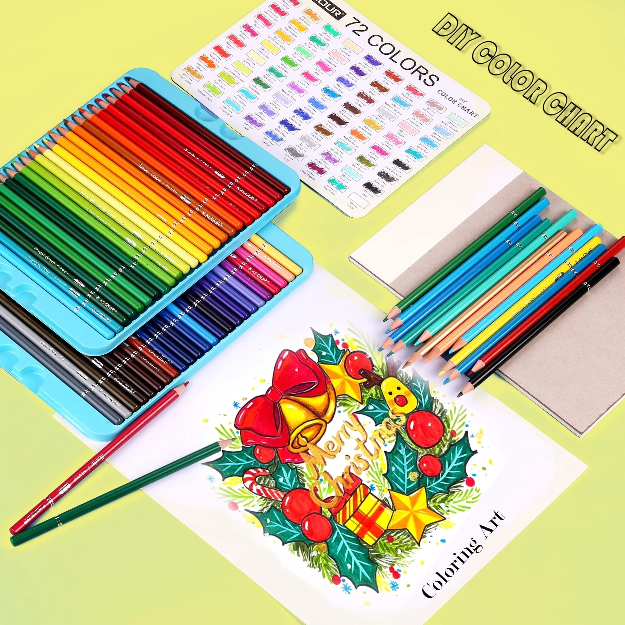 🎨72 Colors Premium Colored Pencils Set - Image 6