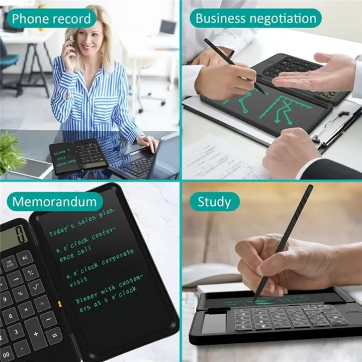 (🔥HOT SALE NOW-49% OFF) Foldable Digital Drawing Pad Calculator with Stylus - Image 2