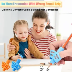Easy Pencil Grips for Kids Handwriting Training