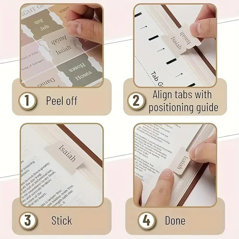🎁Bible Tab Stickers-Organize and personalize your Bible easily - Image 6