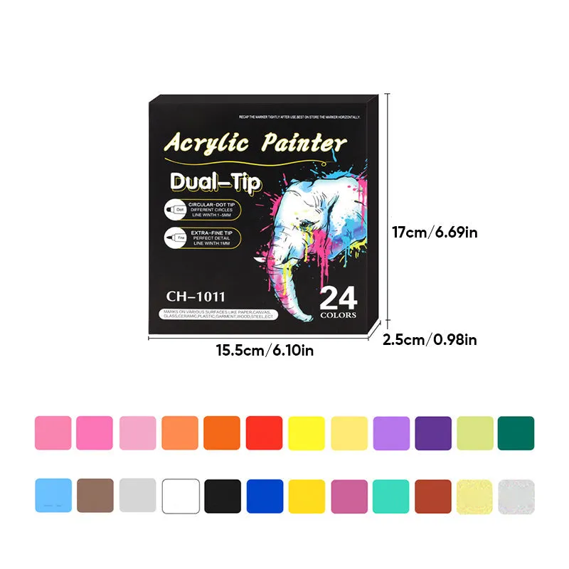 Acrylic Paint Marker (12PCS/24PCS/36PCS) - Image 15