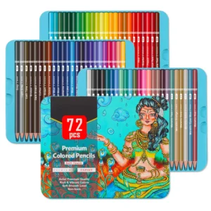 🎨72 Colors Premium Colored Pencils Set