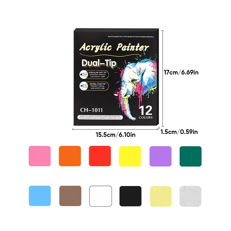 Acrylic Paint Marker (12PCS/24PCS/36PCS) - Image 14