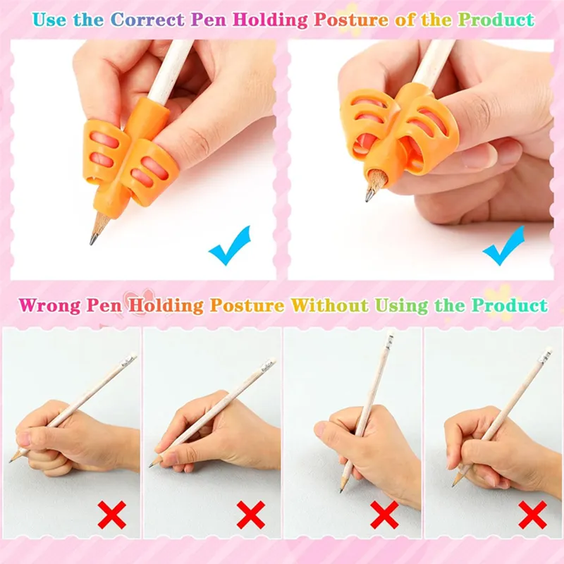 Easy Pencil Grips for Kids Handwriting Training - Image 8