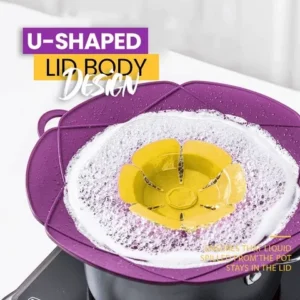 Anti-overflow Silicone Lid