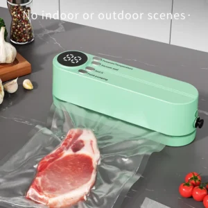 🥗 Keep Your Food Fresh – 49% OFF – ✨Mini Wireless Vacuum Sealer