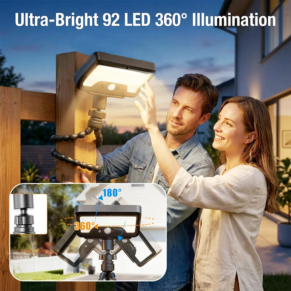 π Outdoor Clip-On Solar Motion Sensor Light