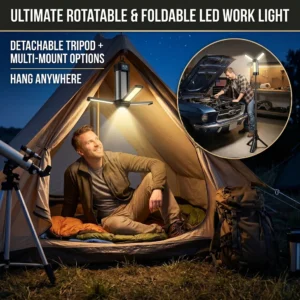 🔦 Ultimate Rotatable & Foldable LED Work Light