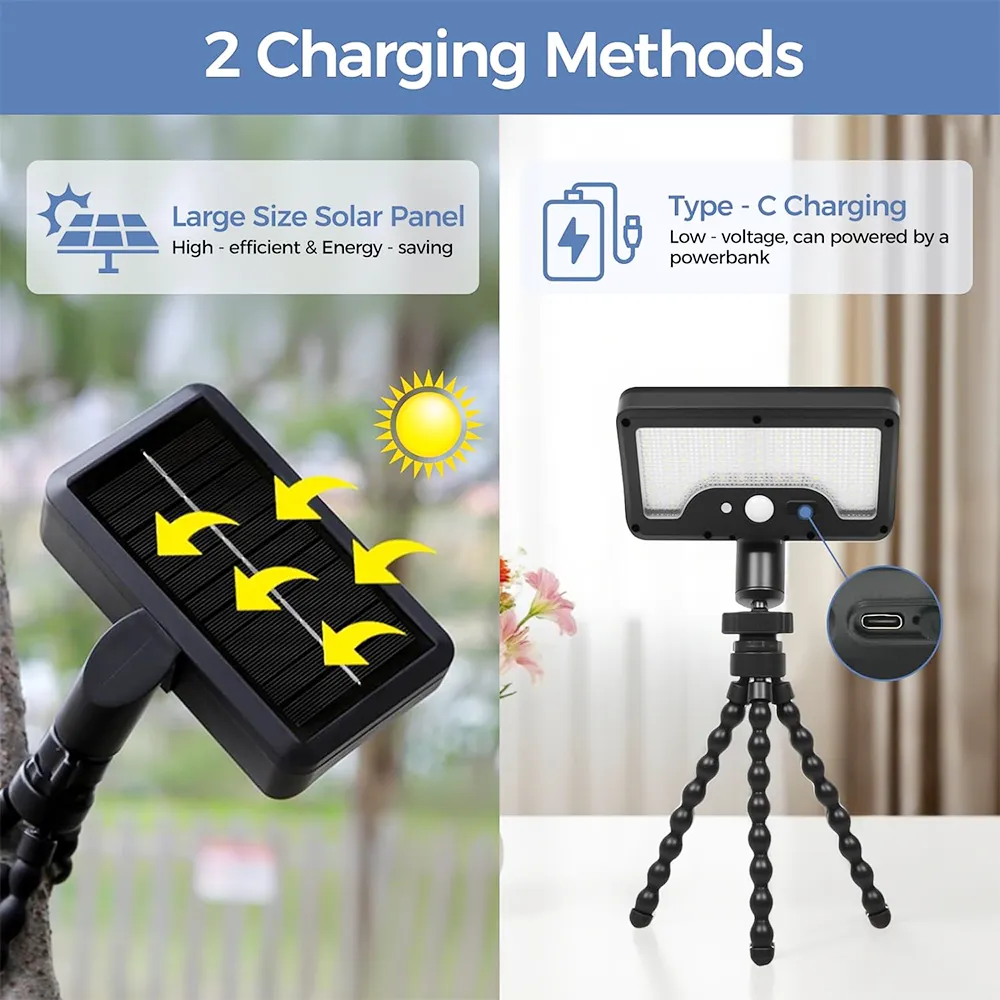 π Outdoor Clip-On Solar Motion Sensor Light - Image 7