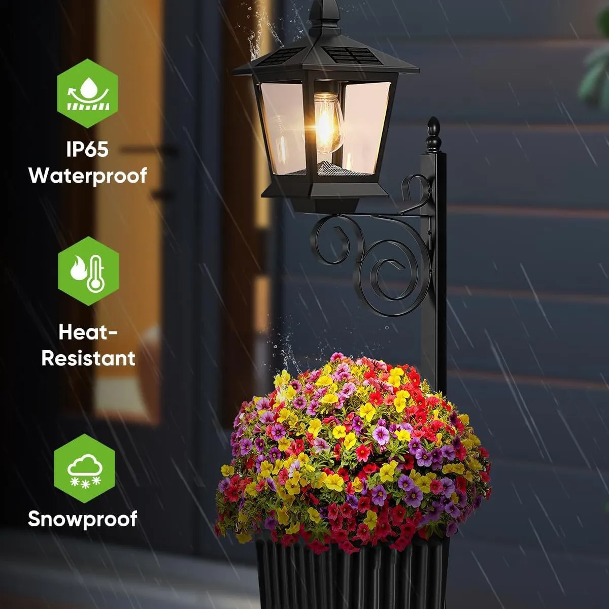 2-in-1 Solar Planter Light: Brighten your patio instantly without messy wires or increasing your electric bill. 💡 - Image 9