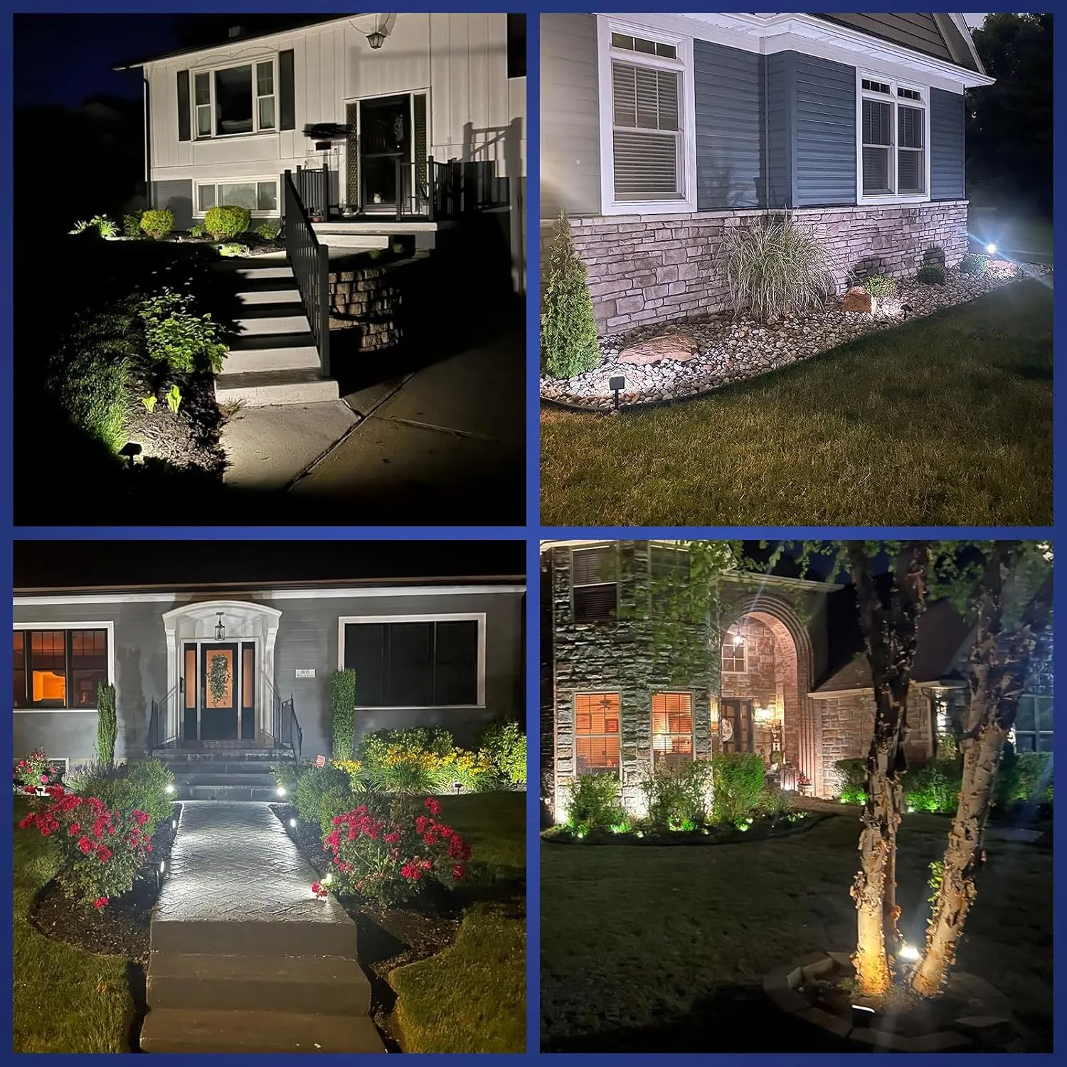 Auto Charge in the Day & Auto Light up at Night