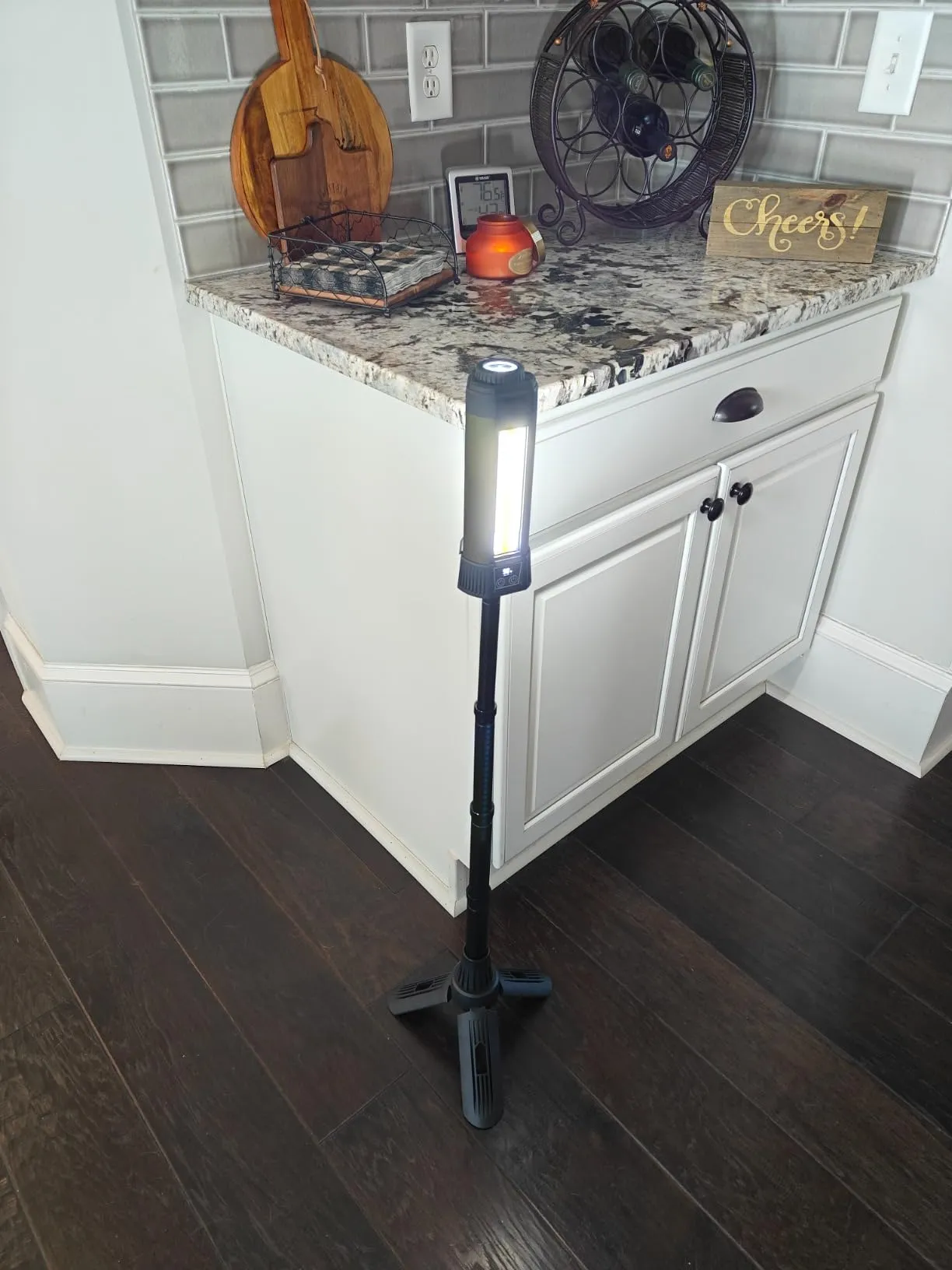 Bright, Adjustable, and Portable with Flashlight and Convenient Storage Bag