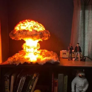 DIY Nuclear Explosion Bomb model LIGHT night lamp