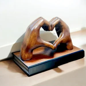 Handmade Heart Statue