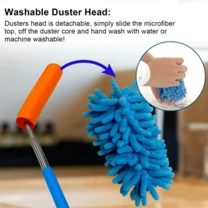 Bendable Super Clean Washable Telescopic Duster