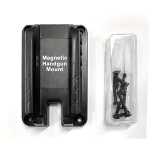 🔥Hot Sale 49% off🌟 Magnetic Gun Mount Bracket, Quick Draw Hidden Pistol Holster Adjustable for Multi-Scene Use