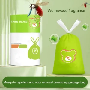 Mugwort mosquito repellent garbage bag