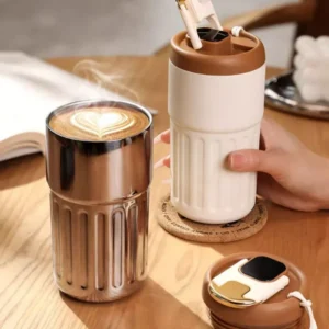 2023 new🥤Coffee thermos with temperature display