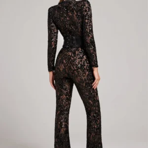 BELLA GLITTER JUMPSUIT