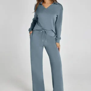 Women's Spring 2-Piece Set - Breathable & Wrinkle Resistant Sweatsuits Sets (🔥Same as in the video)