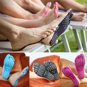 Unisex Invisible non-slip insoles on the beach