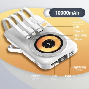 Magnetic Wireless Power Bank 6000mAh Magsafe Powerbank Fast Chargrs